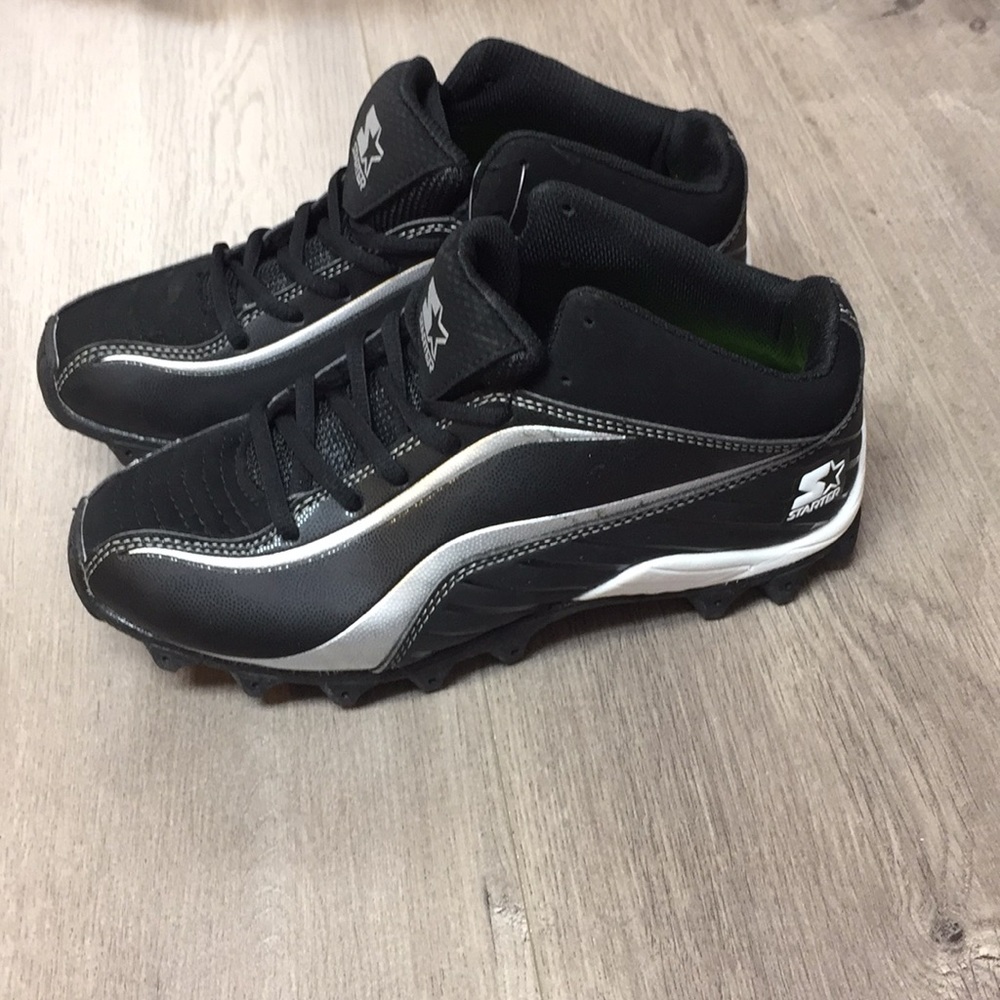 NWT Starter Cleats Men Size 7 Black